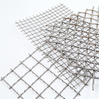 Resistenza agli alcali Intercrimp Wire Mesh For Oil Mesh 0,5m-2m Larghezza