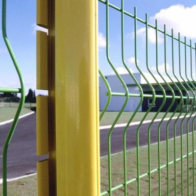 Panelli di recinzione a maglia 3D a caldo galvanizzati curvi e saldati