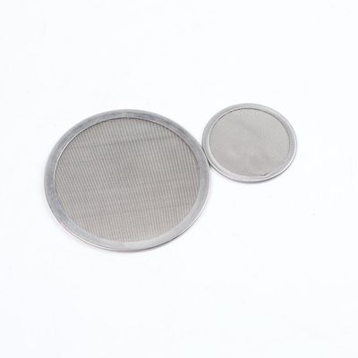 Tessuto 25-250 micron 304 316 in acciaio inossidabile Disco filtro a maglia