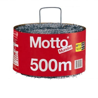 Alta rigidità 500m/roll carcere filo spinato protezione dalla corrosione