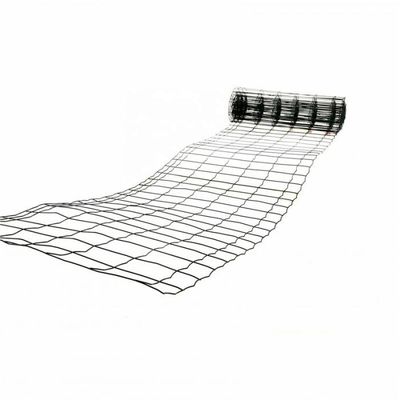 Fence di rete di filo di vetro euro di 6 calibri saldato 4x4 Green Wire Garden Fence