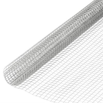 Vendita a caldo 1/2 pollice 36 x 100 piedi Galvanizzato Rollo di maglia di filo saldato per recinzione, Gopher e coniglio