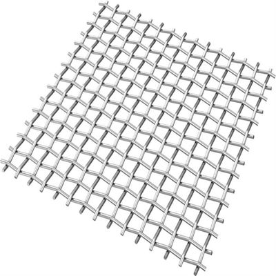 Resistenza agli acidi Intercrimp Woven Wire Lock Crimp Wire Mesh Per la costruzione