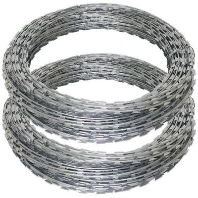 Prezzo di fabbrica Razor Wire Fence/ Razor Barbed Wire/ Galvanizzato Concertina Razor Wire Galvanizzato Blade Barbed Wire Rolls