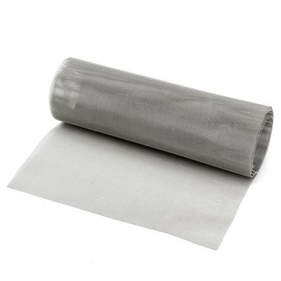 304 Acciaio inossidabile Woven Wire Mesh 10-500 Mesh Corrosione resistente schermo filtro metallico con rotoli larghi personalizzabili