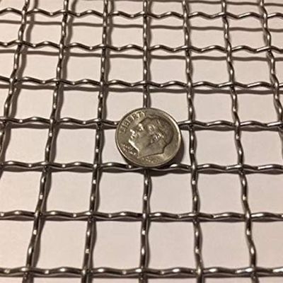 La filtrazione a maglia di titanio industriale filtra lo srotolamento tessuto a maglia unita in tela da 0,02-0,5 mm