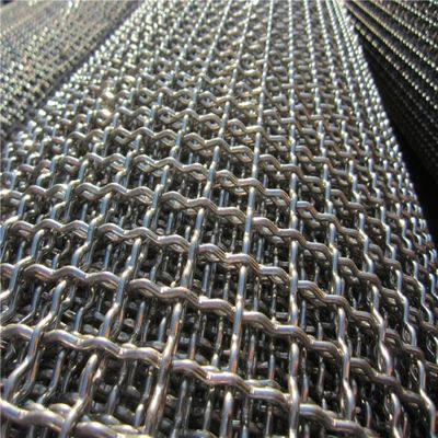 Rete ondulata in acciaio inossidabile 304 316 resistente all'usura per varie protezioni di sicurezza