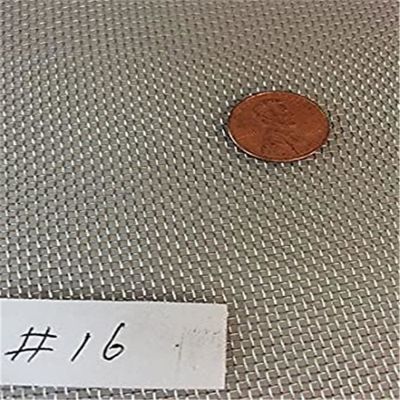 304 316 316L Acciaio inossidabile rete di filo tessuto tessuto semplice resistente agli alcali