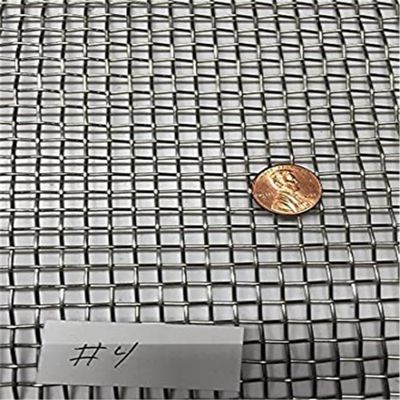 Materiali speciali Molibdeno/ Tungsteno/ Argento/ Alluminio/ Platino Plain Weave Stainless Steel Wire Mesh