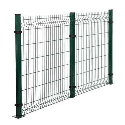 Vendita calda giardino esterno 3D triangolo recinzione pannello galvanizzato 3D piegatura curva filo saldato rete reticolare recinzione