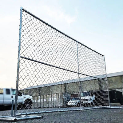 8 piedi di muro di confine caldo immerso galvanizzato recinto di collegamento a catena per industria