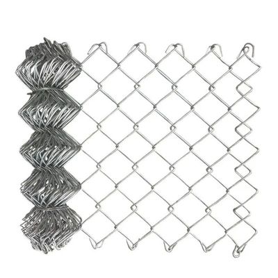 100ft 8ft 8 foot 6 foot Galvanizzato Chain Link Fence Ciclone Wire Mesh Roll 50ft