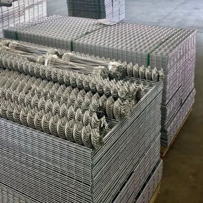 Cage a filo di gabbia a maglia galvanizzata a maglia saldata a 4 mm