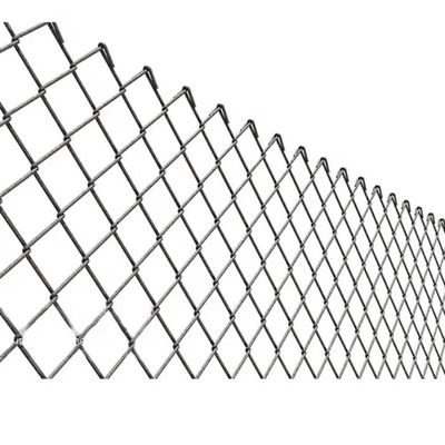Fabbricante 8ft 6ft Grado di costruzione Mesh Cyclone 50x50mm PVC Rivestimento Recinzione Chain Link Recinzione