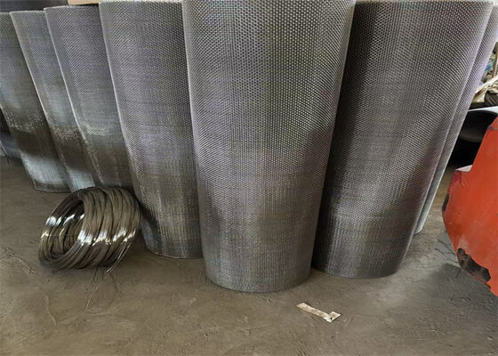 Utilizzare materie prime di alta qualità Vibrating Screen Mesh Mining Screen Mesh Crimped Wire Mesh custom Durable