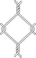 50x50mm Galvanizzato a caldo Fence Chain Link Fabric Cyclone Wire Net 0