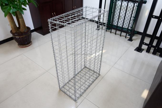 Pareti di sostegno Gabioni galvanizzati Caselle di pietra gabbia saldata 200x100x50cm 4