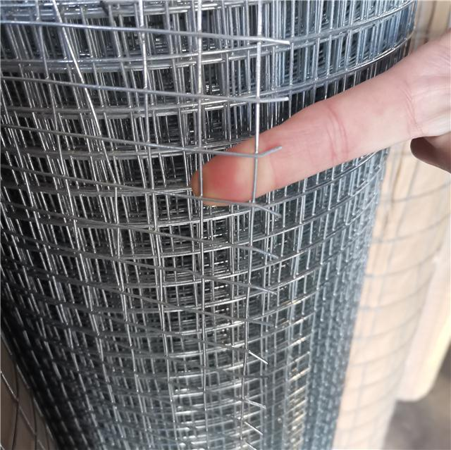 1/2x1 1x1 Galvanizzato a caldo Ferro saldatura Filtro saldatura Rulli di maglia di tessuto/ 16 calibro Elettro galvanizzato quadrato buco maglia saldata 3