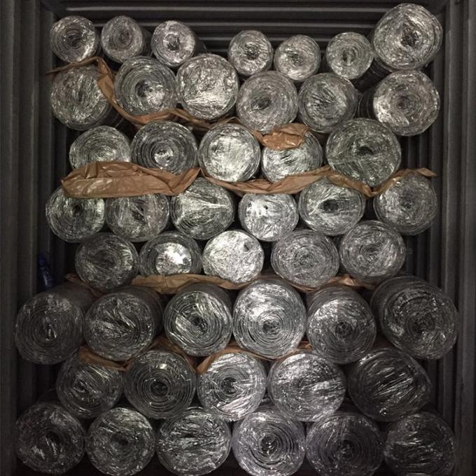 0.8m a 2.4m Recinzione a maglia di filo tessuto Recinzione galvanizzata Stock Recinzione trattamento termico 2