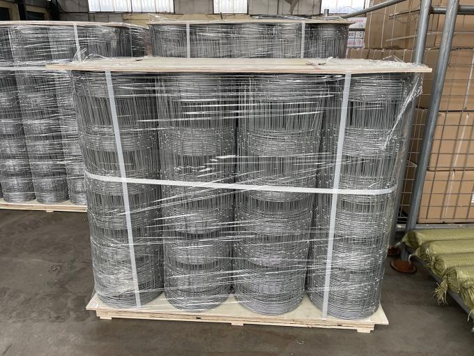 0.8m a 2.4m Recinzione a maglia di filo tessuto Recinzione galvanizzata Stock Recinzione trattamento termico 4