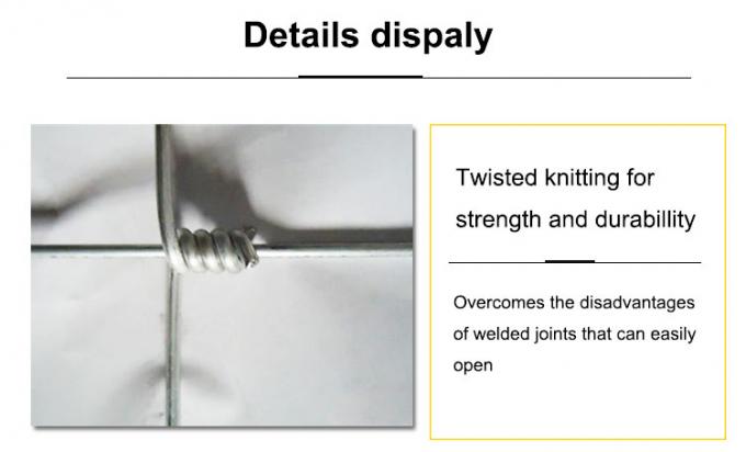 Facile da assemblare Grassland Farm Wire Mesh Fence Eco Friendly 10-200m 0