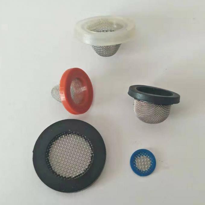 Rete metallica su misura dello schermo del filtro dell'acciaio inossidabile 304 316 disco del filtro rotondo da 20-100 micron per il filtro dell'acqua 3