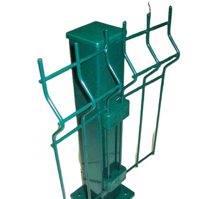 Pvc rivestito 3d filo di ferro saldato Recinzione metallica curva Recinzione giardino 2.3m*3m 0