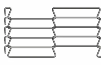 1.0mm-3.0mm Acciaio inossidabile Wire Mesh Conveyor Belt Per Forno Forno 0