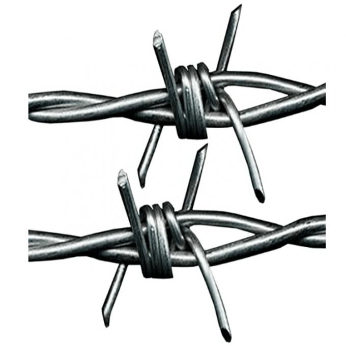 1.6mm 500m 25kg/Roll Spirale Razor Wire Concertina Coil Wire per la protezione 1