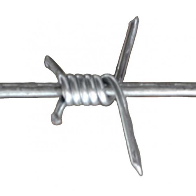 1.6mm 500m 25kg/Roll Spirale Razor Wire Concertina Coil Wire per la protezione 2