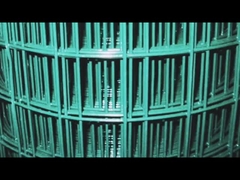 Materiali da costruzione in polvere rivestito 25mmx25mm Verde PVC Saldato