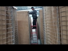 Sacchetti difensivi pesanti Barriera di parete di sabbia per un campo da tiro Barriera Hesco